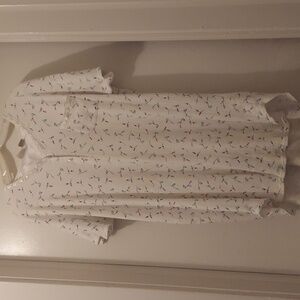 Moments white 100% cotton nightgown Large